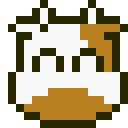 Cow icon from Harvest Moon GBC.