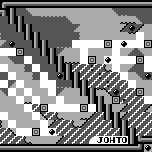 Pokemon Crystal Johto town map for wild Pokemon location planning