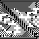 Pokemon Crystal Kanto town map for postgame wild Pokemon locations