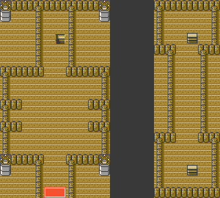 Pokemon Crystal Ecruteak Tin Tower entrance for the Clear Bell route