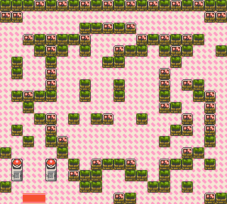 Goldenrod Gym map
