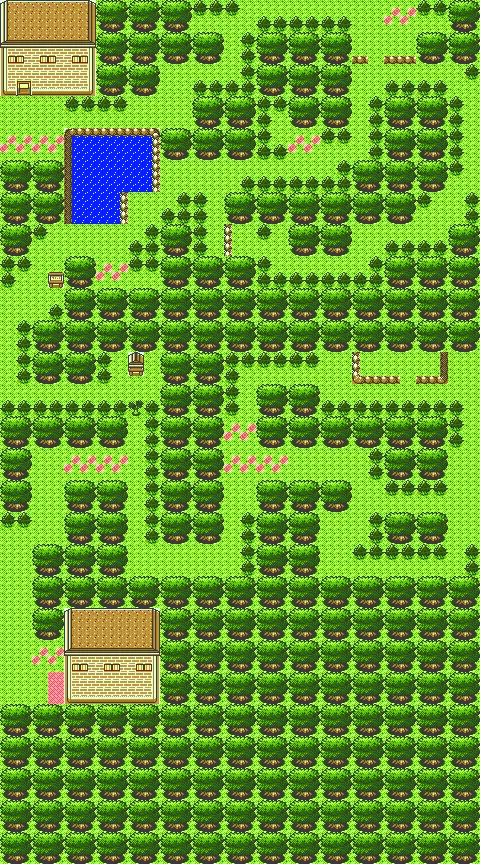 Pokemon Crystal Ilex Forest shrine save point for shiny Celebi