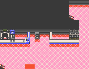 Pokemon Crystal Indigo Plateau Pokemon Center before the Elite Four