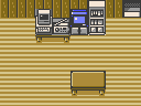 Pokemon Crystal player's room decoration PC map