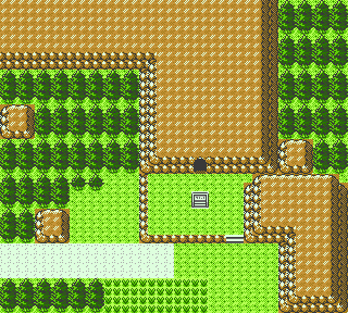 Pokemon Crystal Route 33 approach to Union Cave