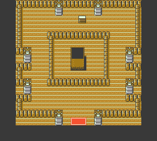 Pokemon Crystal Tin Tower 1F where Suicune is caught