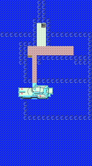 Pokemon Crystal S.S. Aqua arrives at Vermilion Port