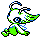 Pokemon Crystal Celebi sprite