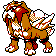 Pokemon Crystal Entei front sprite