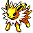 Pokemon Crystal Jolteon front sprite