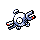 Pokemon Crystal Magnemite front sprite
