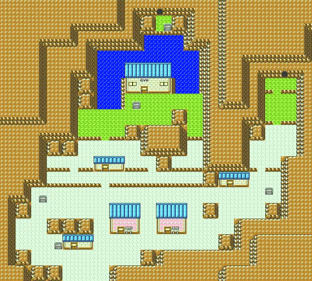 Blackthorn City map