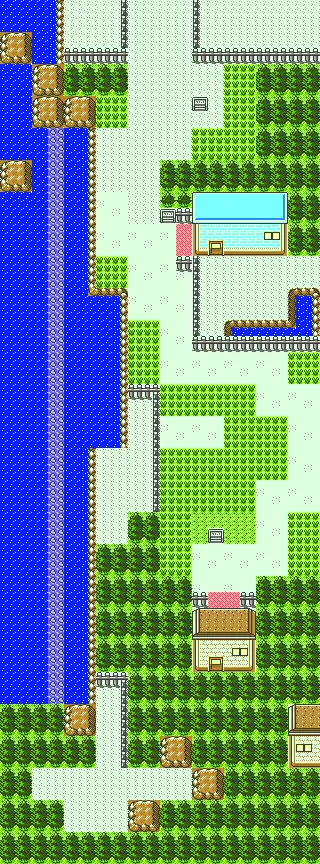 Route 34 map view with Day Care area