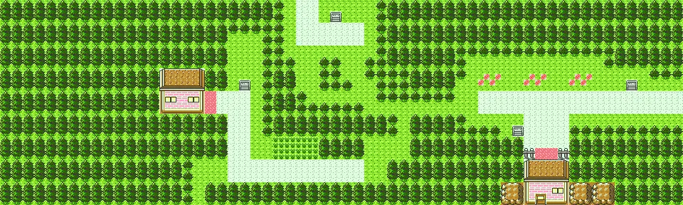 Route 36 overworld map