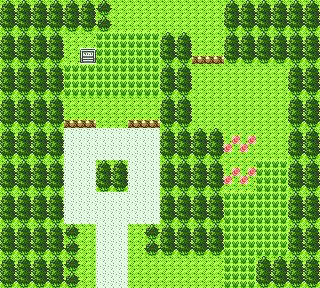 Route 37 map with Red Apricorn tree