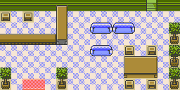 Silph Co 1F map view where Up-Grade is gifted