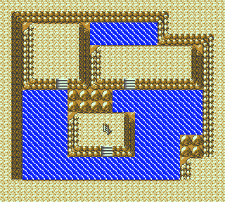 Slowpoke Well B2F map view where the Gym Guide gives King’s Rock
