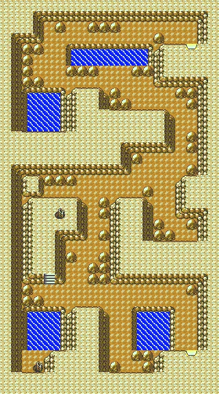 Union Cave 1F map view