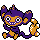Aipom sprite in Pokémon Silver
