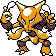 Alakazam sprite in Pokémon Silver