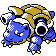 Blastoise sprite in Pokémon Silver