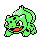 Bulbasaur sprite in Pokémon Silver