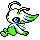 Celebi sprite in Pokémon Silver