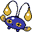 Chinchou sprite in Pokémon Silver