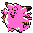 Clefable sprite in Pokémon Silver