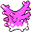 Corsola sprite in Pokémon Silver