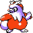 Delibird sprite in Pokémon Silver