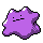 Ditto sprite in Pokémon Silver