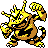 Electabuzz sprite in Pokémon Silver