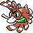 Farfetch'd sprite in Pokémon Silver