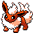 Flareon sprite in Pokémon Silver