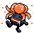 Gloom sprite in Pokémon Silver