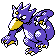 Golduck sprite in Pokémon Silver