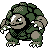 Golem sprite in Pokémon Silver