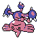 Hitmontop sprite in Pokémon Silver