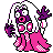 Jynx sprite in Pokémon Silver
