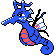 Kingdra sprite in Pokémon Silver
