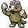 Machop sprite in Pokémon Silver