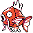 Magikarp sprite in Pokémon Silver