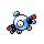 Magnemite sprite in Pokémon Silver