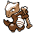 Marowak sprite in Pokémon Silver
