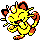 Meowth sprite in Pokémon Silver