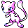 Mew sprite in Pokémon Silver