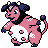 Miltank sprite in Pokémon Silver