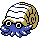 Omanyte sprite in Pokémon Silver