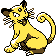 Persian sprite in Pokémon Silver